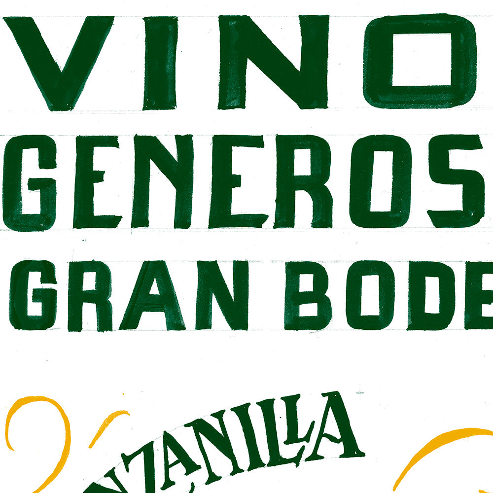 Vins fortifiés - Impression giclée