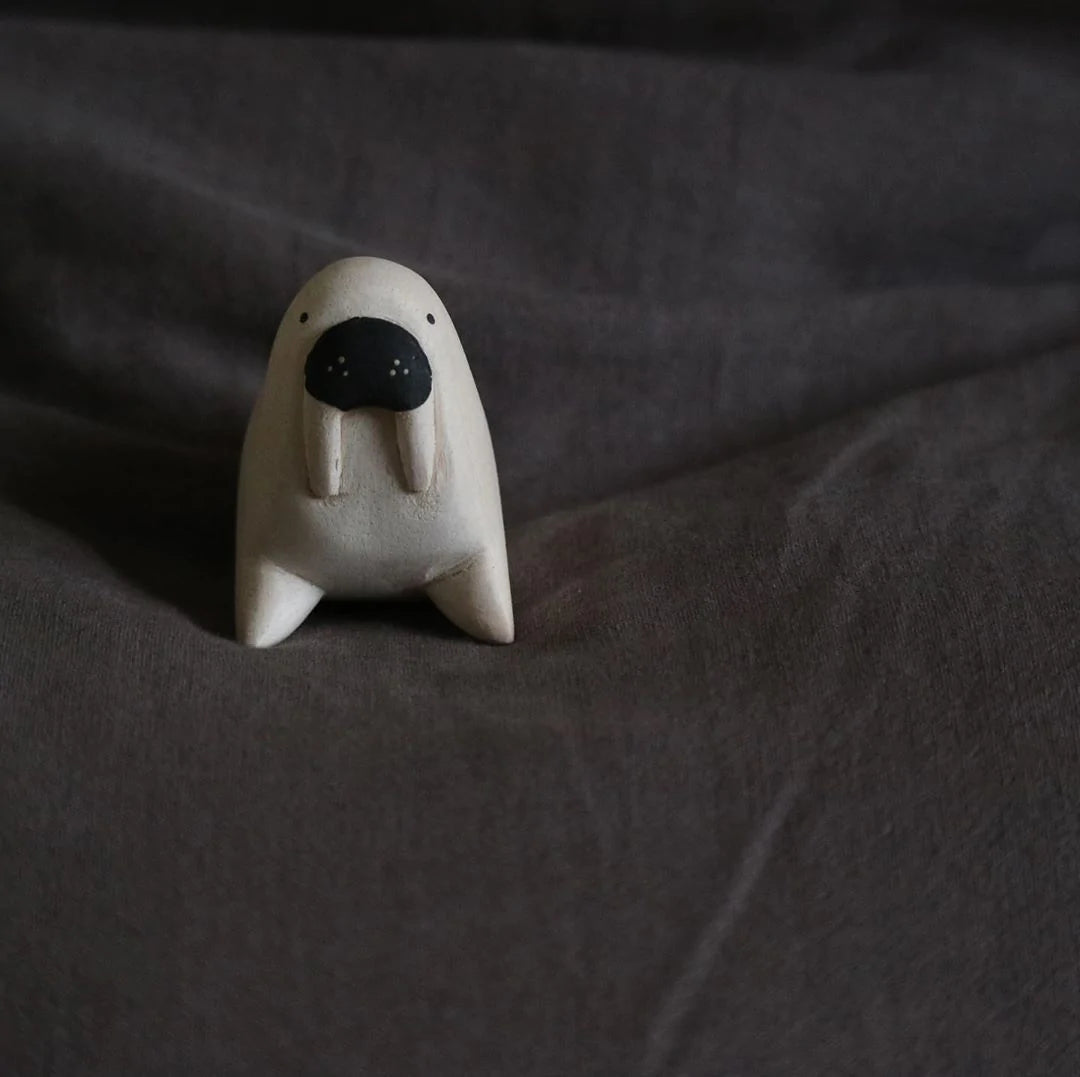 Pole Pole Wooden Animal Walrus