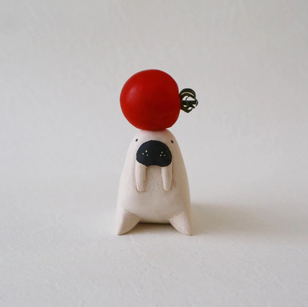 Pole Pole Wooden Animal Walrus