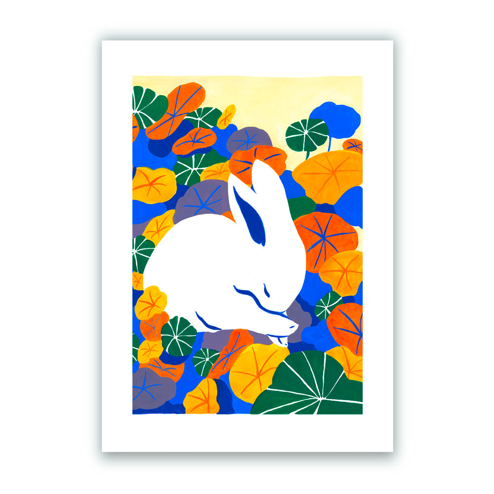 White Impresión Giclée