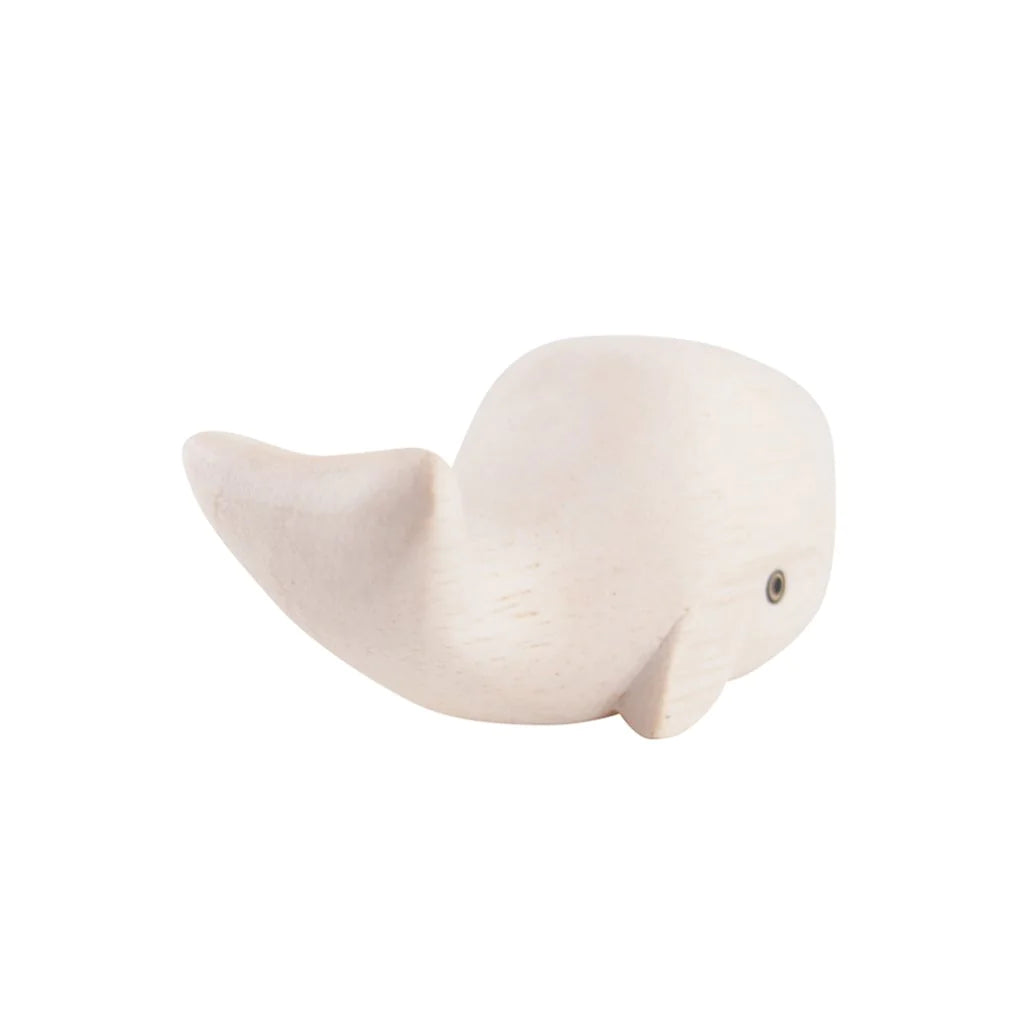 Pole Pole Wooden Animal White Whale