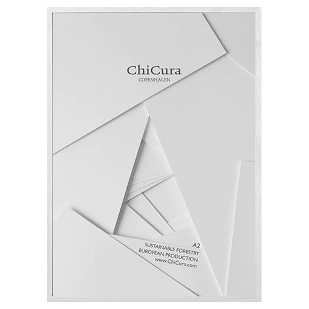 Marco de Madera A2 Cristal Blanco