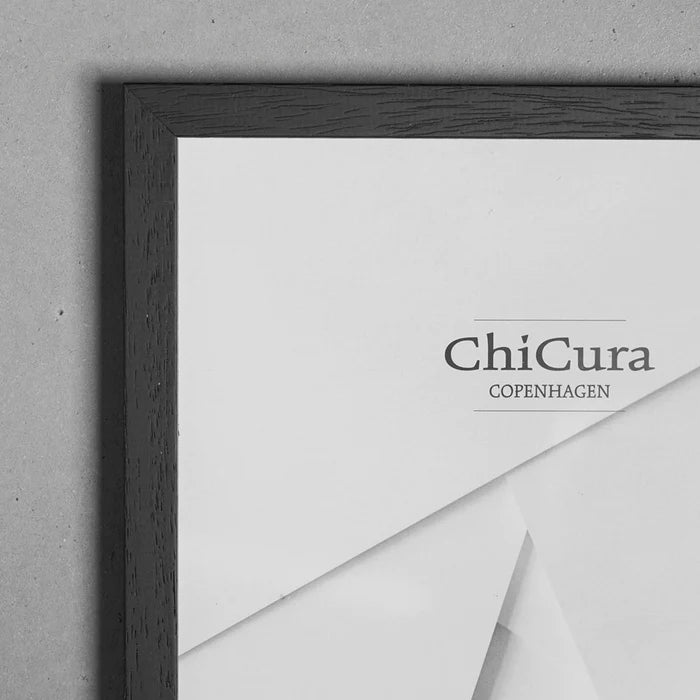 Marco de Madera A2 Cristal Negro