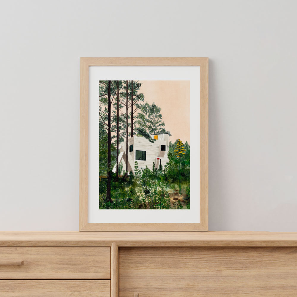 Yellow Door Impression Giclée