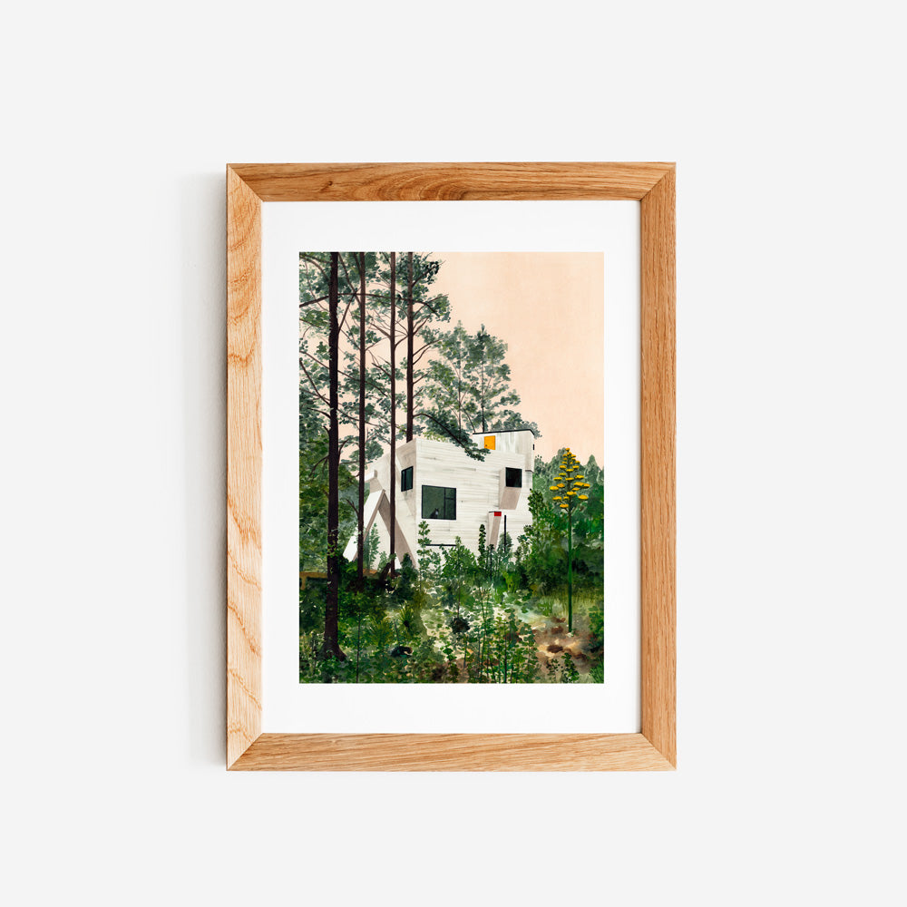 Yellow Door Impression Giclée