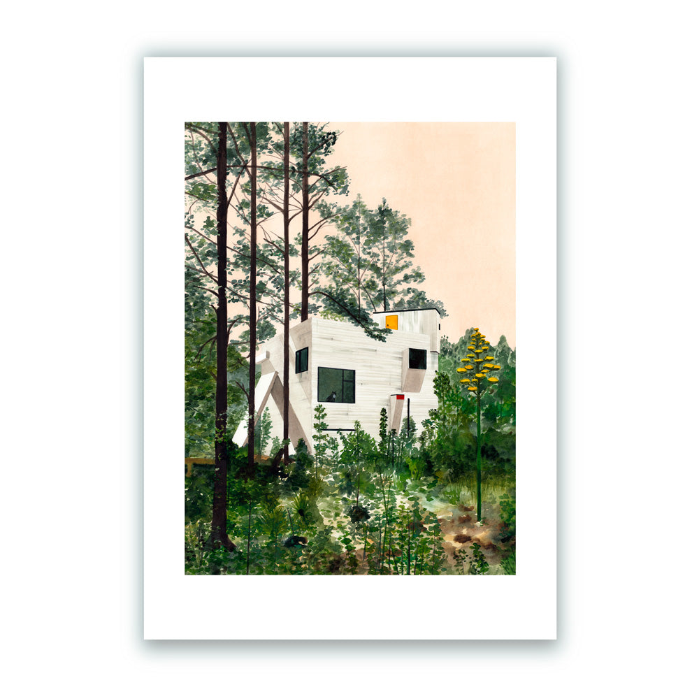 Yellow Door Impression Giclée