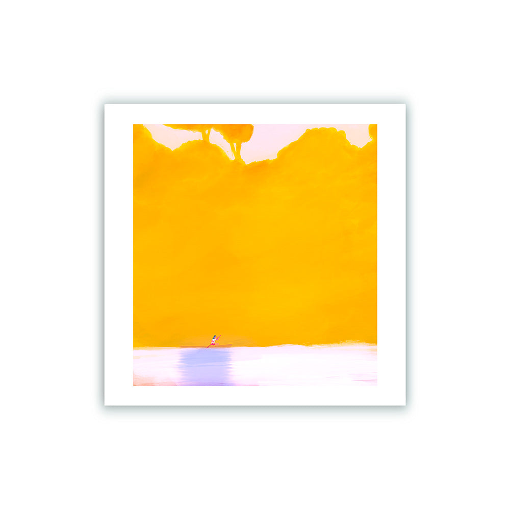 Yellow Boat Giclée Print