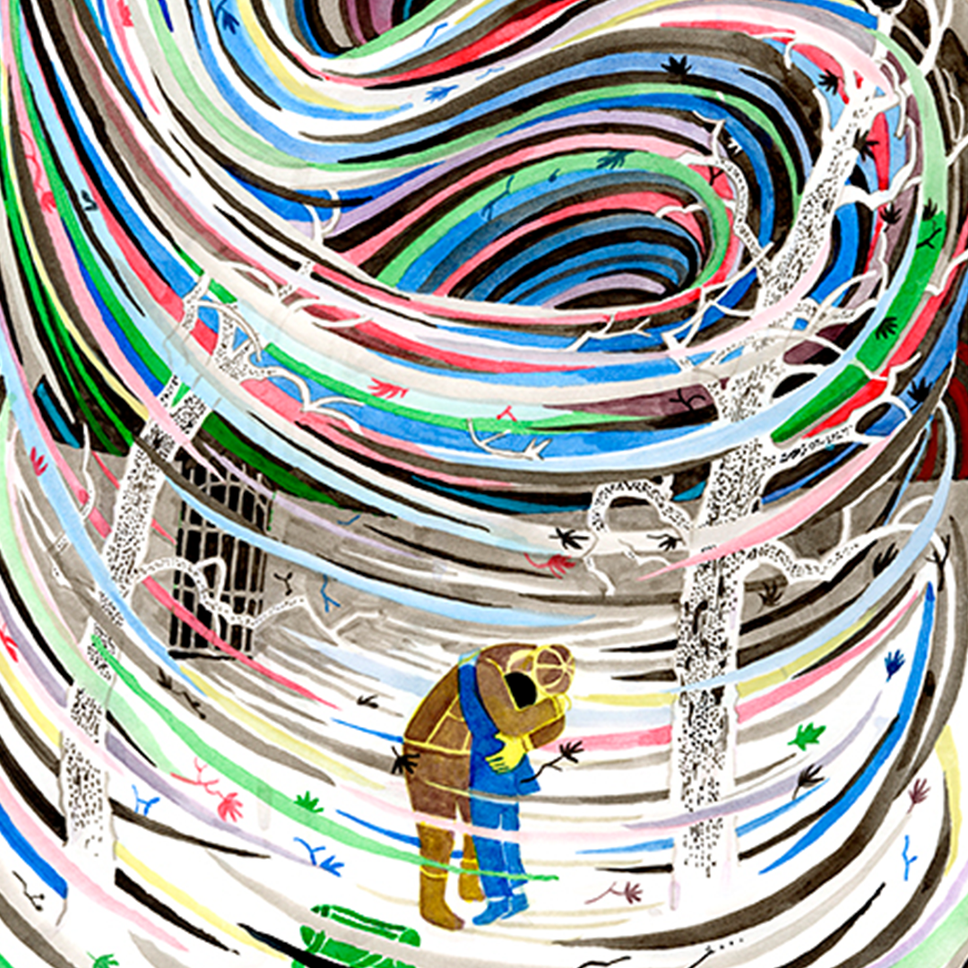 You will hardly notice I'm gone Impresión Giclée