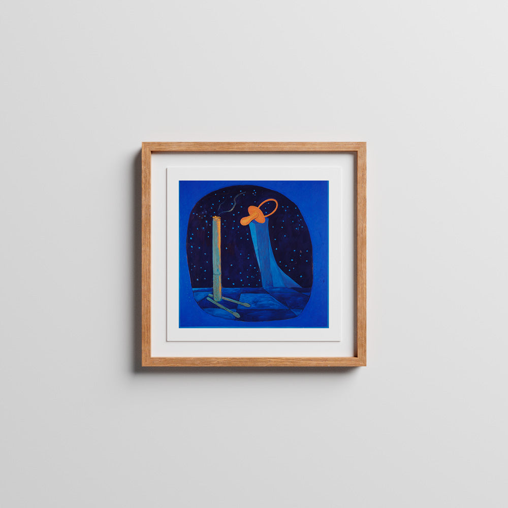 Cigarillo con Chupete Giclée Print