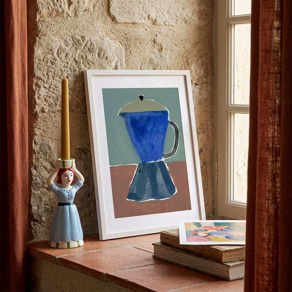 Cafetera 1 Impresión Giclée