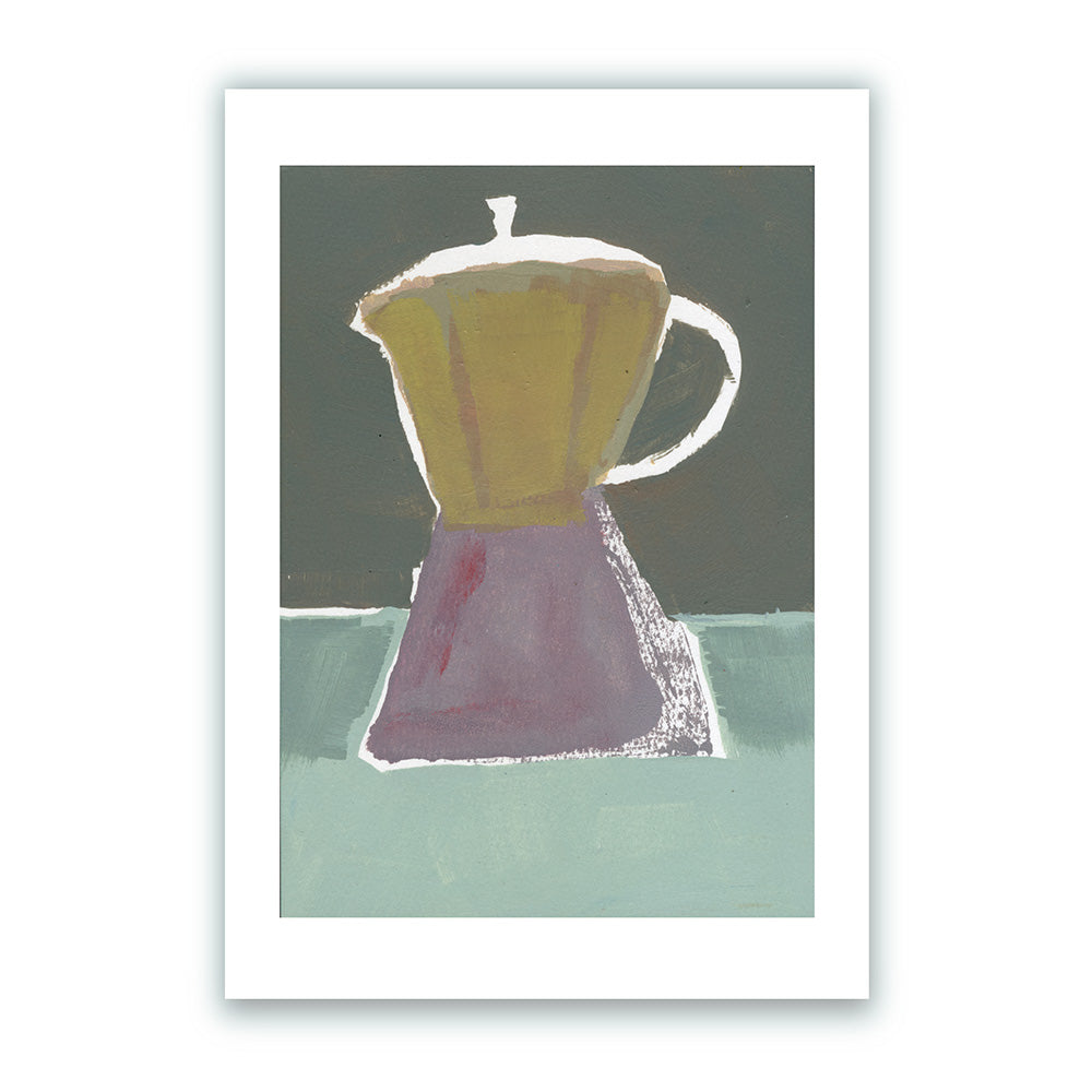 Cafetera 4 Impresión Giclée