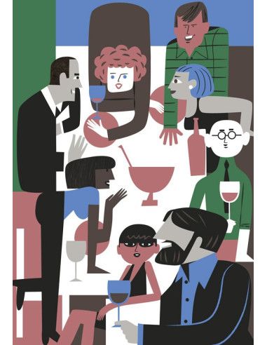 Amistad Impresión Giclée A3