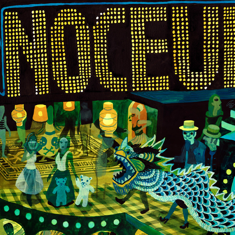 Les Noceurs Giclée Print