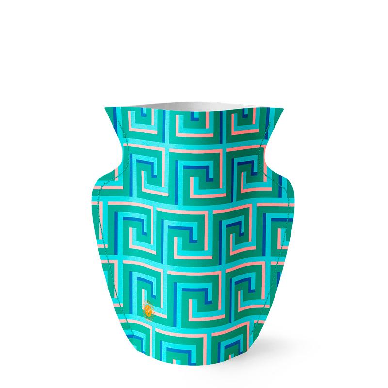 Green Icarus Mini Paper Vase