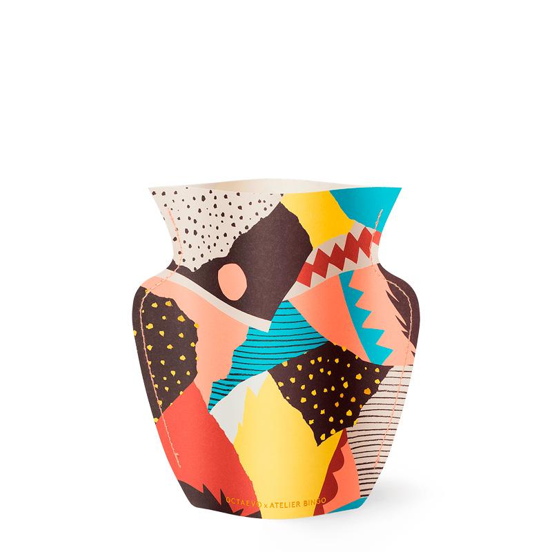 Mini vase en papier Vesuvio