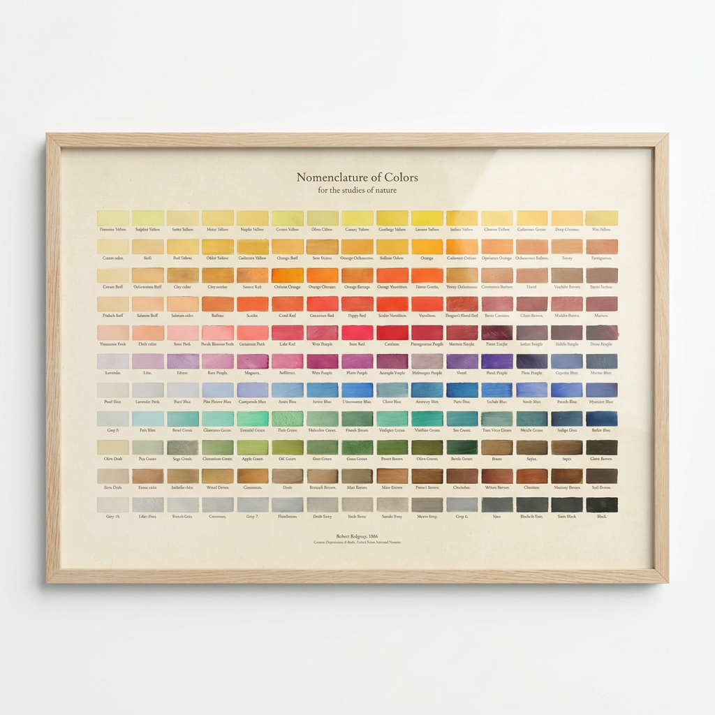 Nomenclatura de Colores Impresión Giclée
