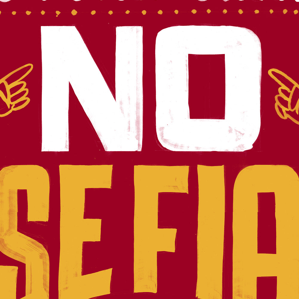 No se fía Impresión Giclée