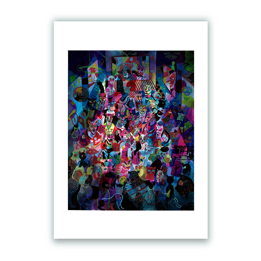 Panter Invitation Giclée Print