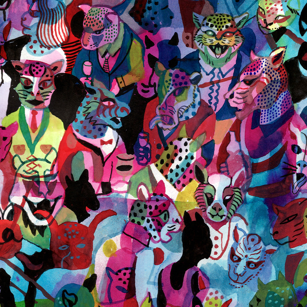 Panter Invitation Giclée Print
