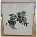 Chrysanthemum 03 69,5x69cm ENMARCADO