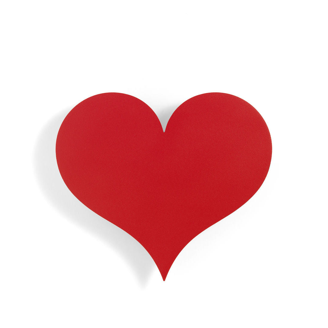 Pequeño Corazón Rojo Decoración de Pared