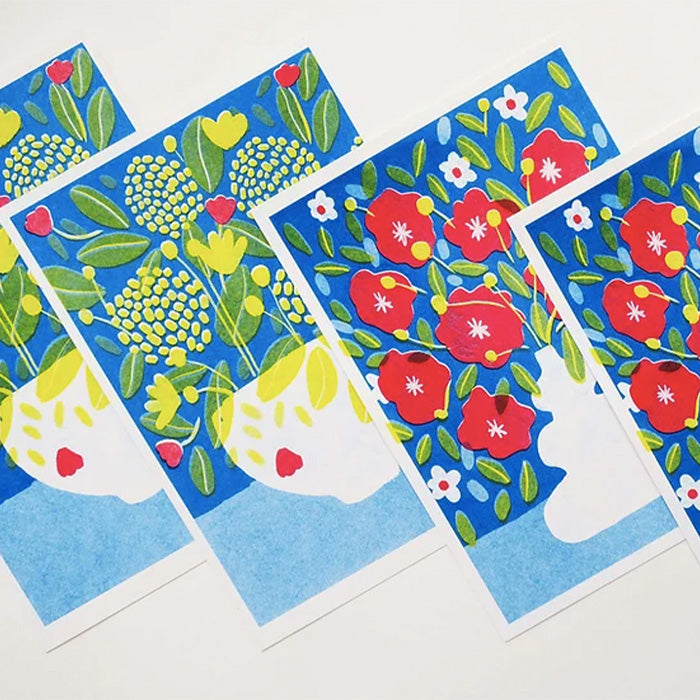 Wavy Jar Risography Variant A5