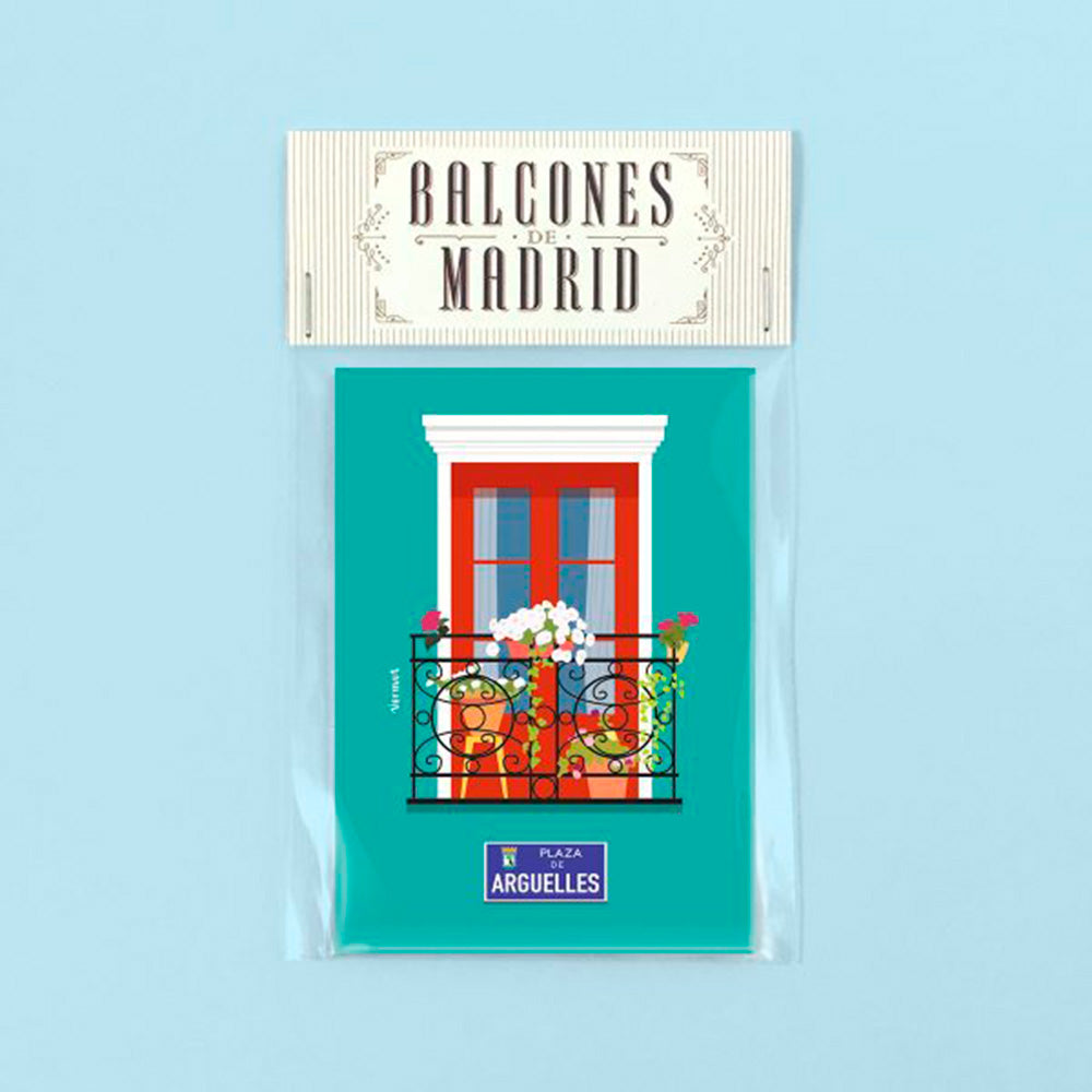 Balcones de Madrid - Plaza de Arguelles Imán