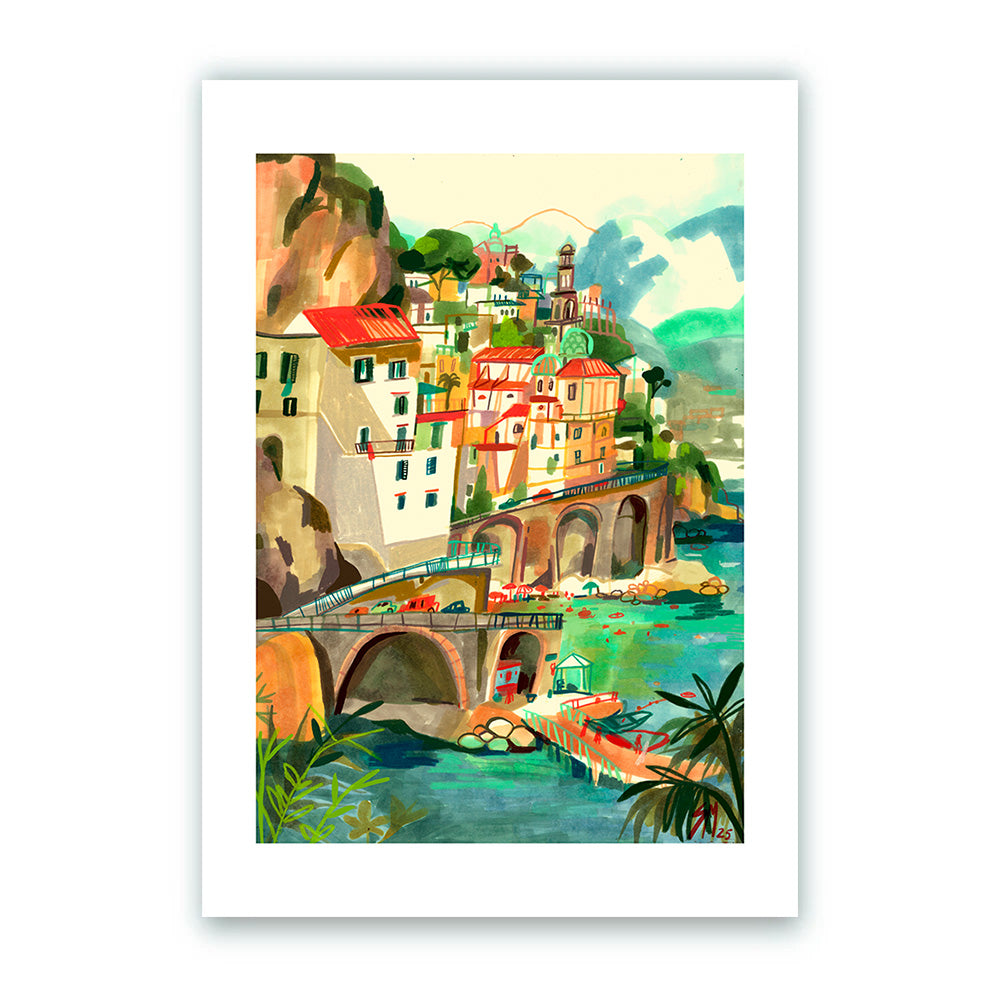 Atrani Impresión Giclée