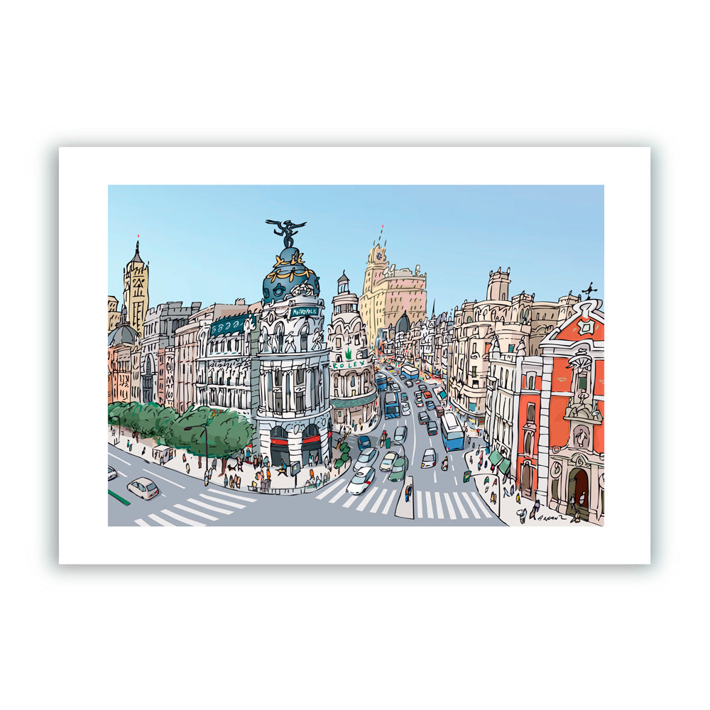 Alcalá - Gran Vía Impression Giclée
