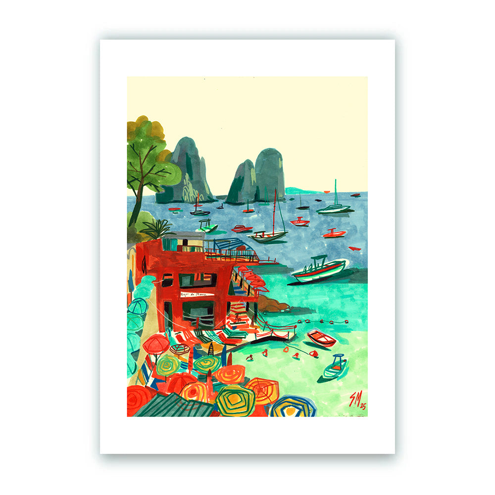 Bagni di Maria Impresión Giclée