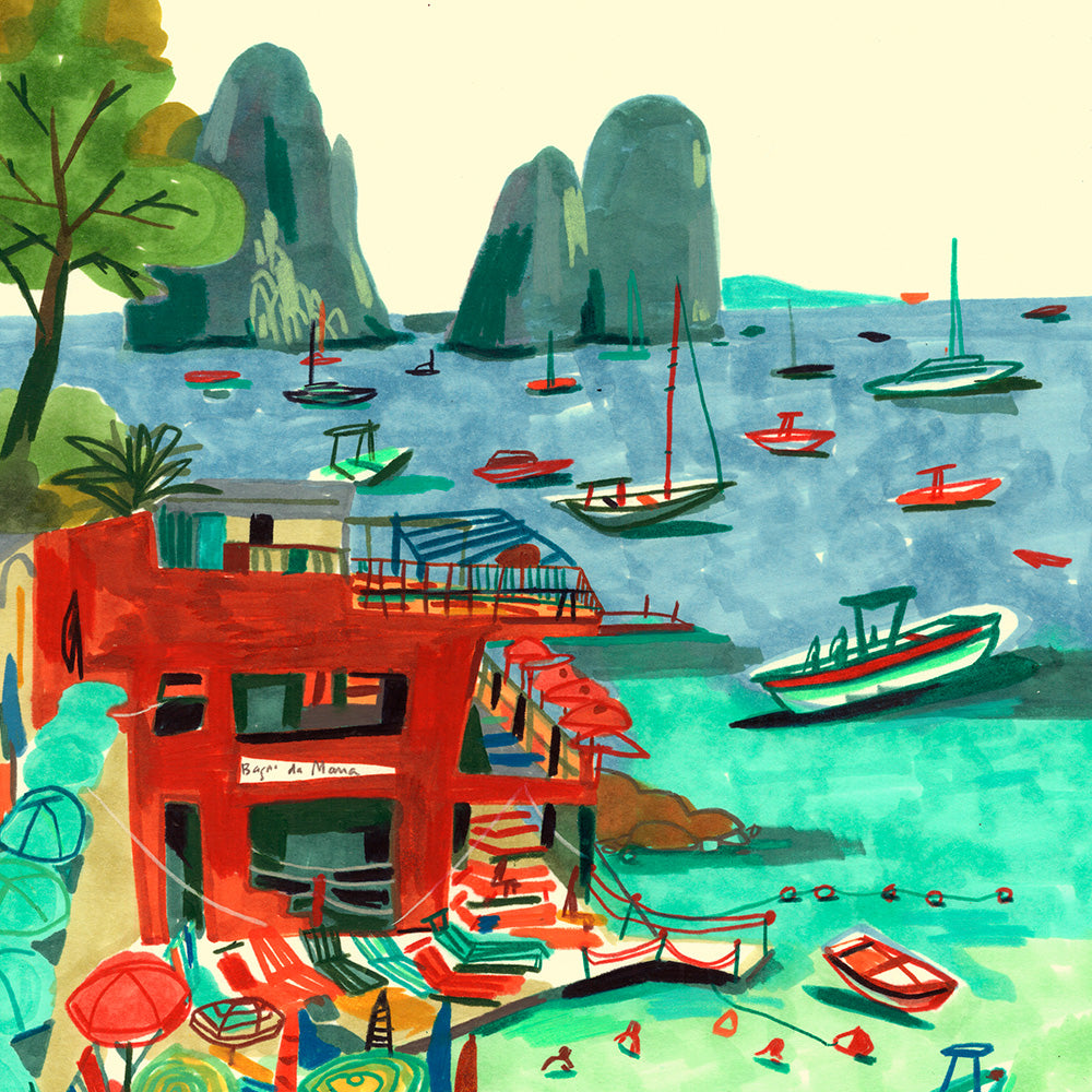 Bagni di Maria Impresión Giclée