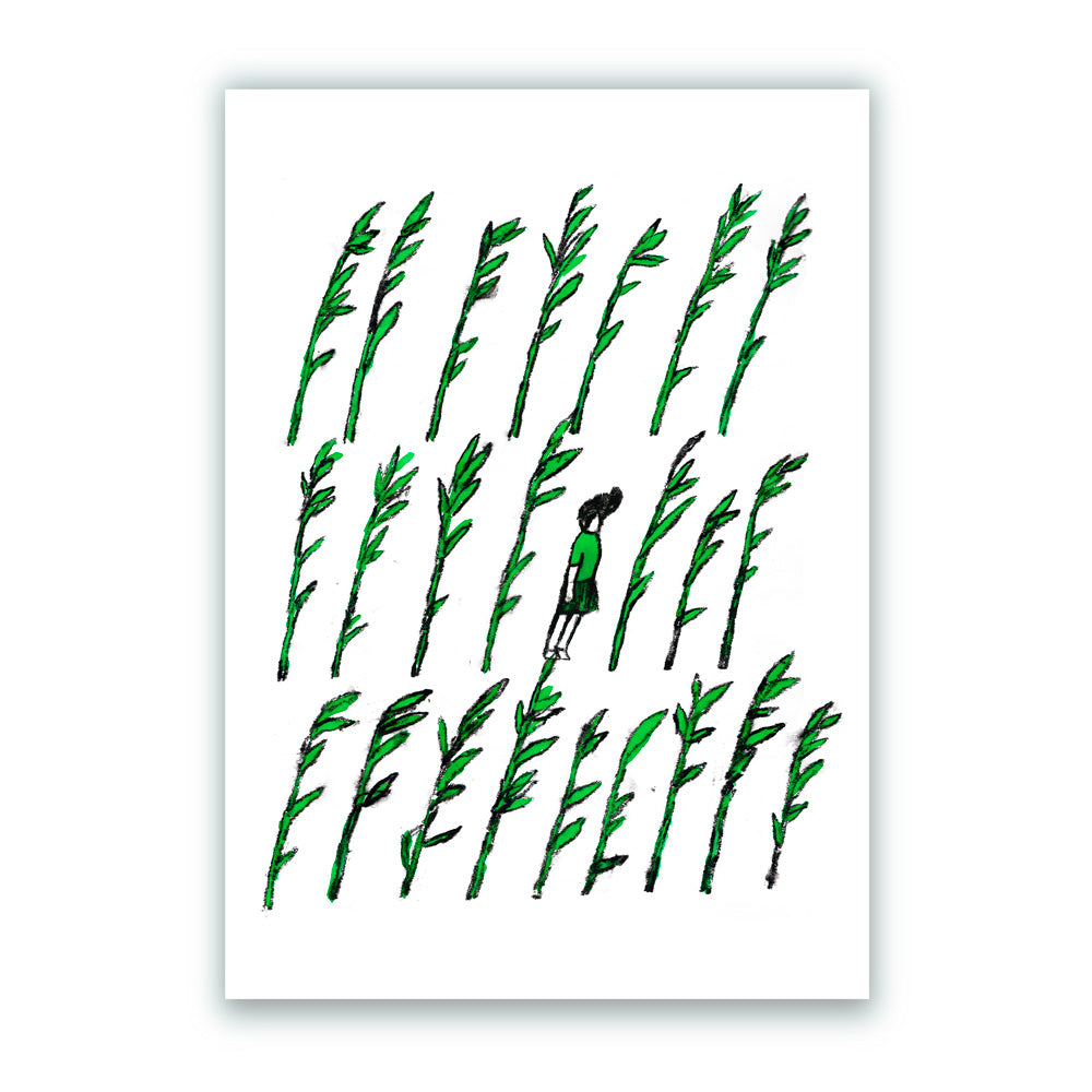 Impression Giclée Bambou