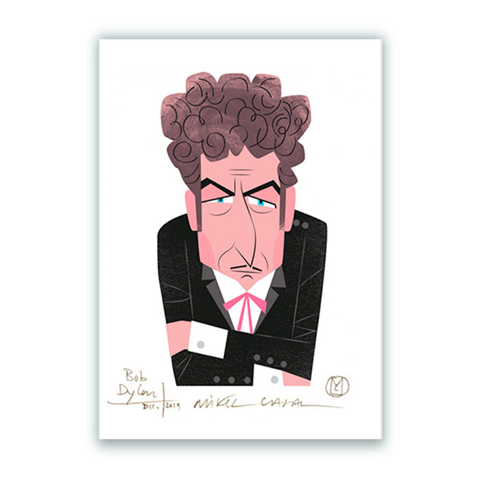 Bob Dylan Giclée Print A5