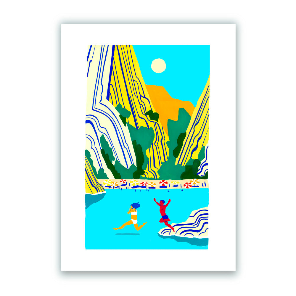 Calanque Impresión Giclée