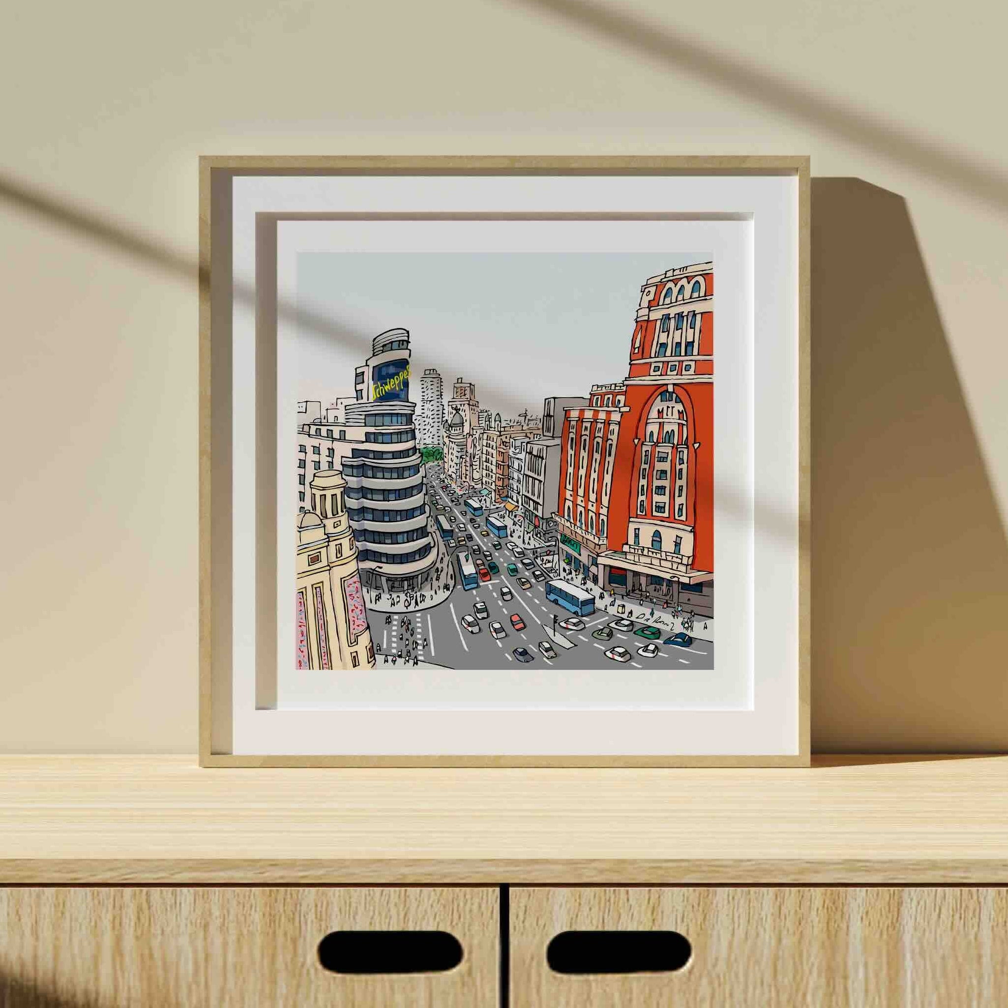Callao - Gran Vía Impresión Giclée