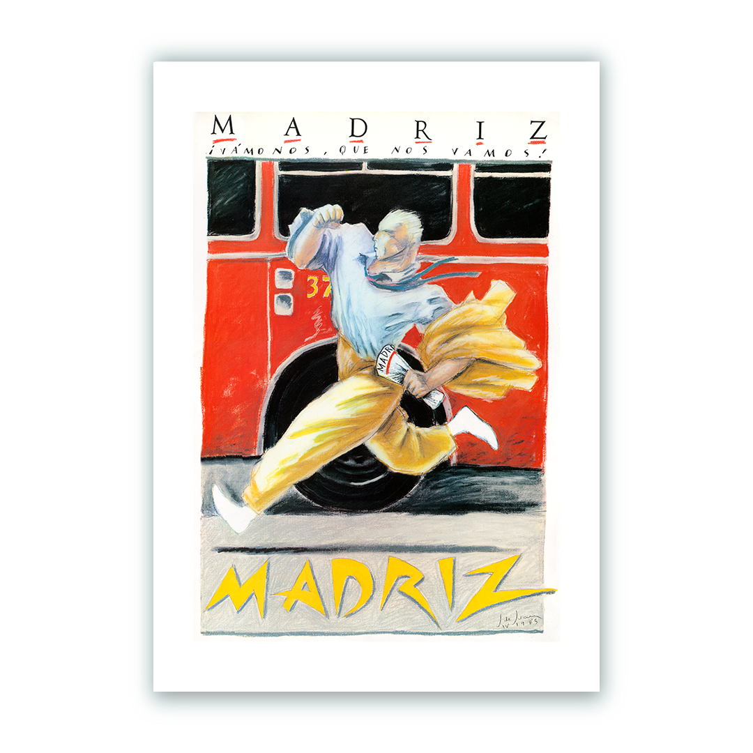 Cartel Madriz Giclée Print