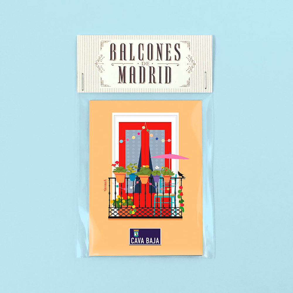 Balcones de Madrid - Calle Cava Baja Imán