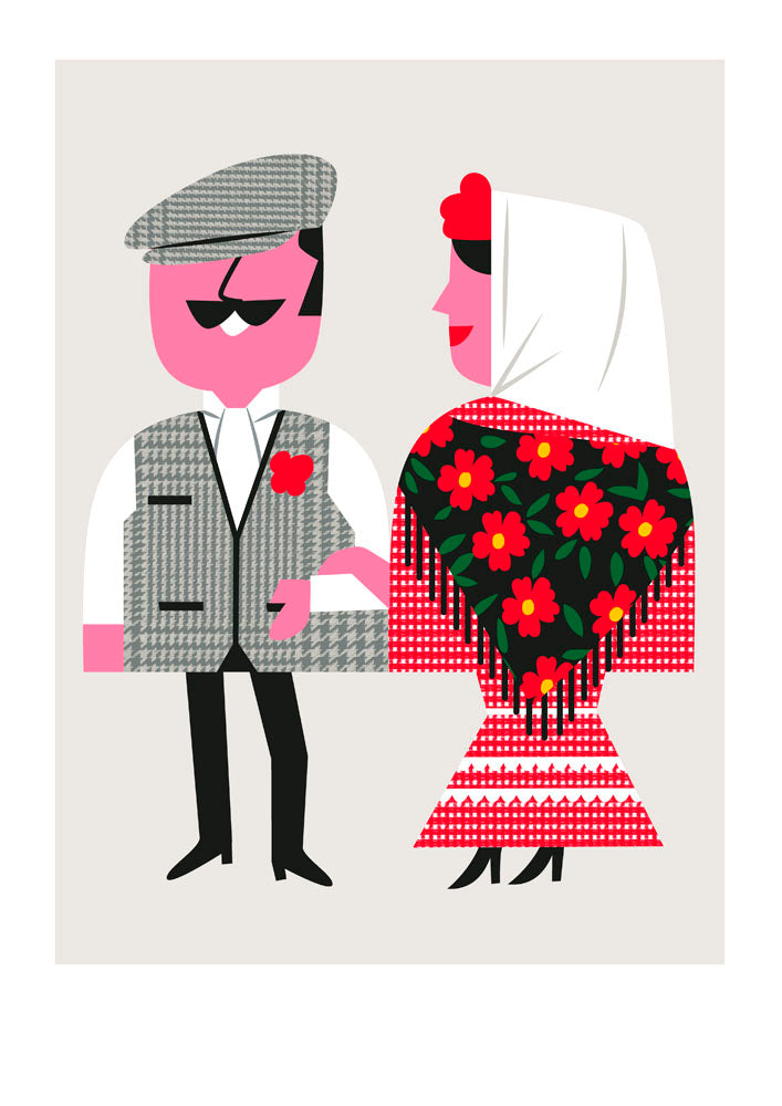 Chulapos Impresión Giclée