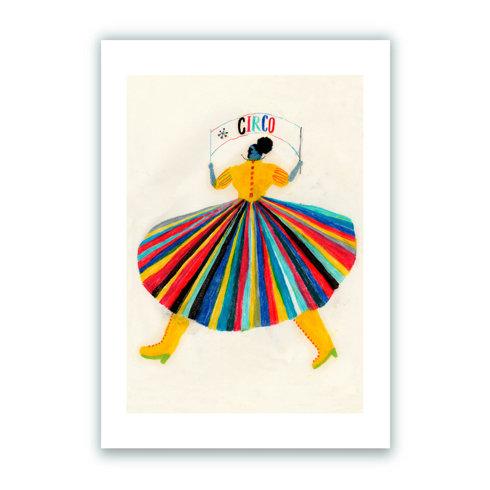 Circus Giclée Print A4