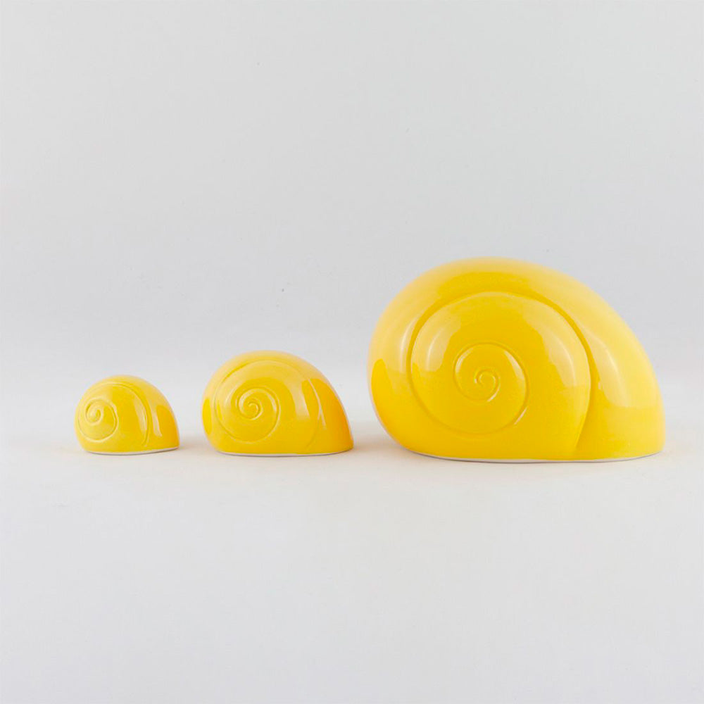 Caracol Decorativo L Amarillo