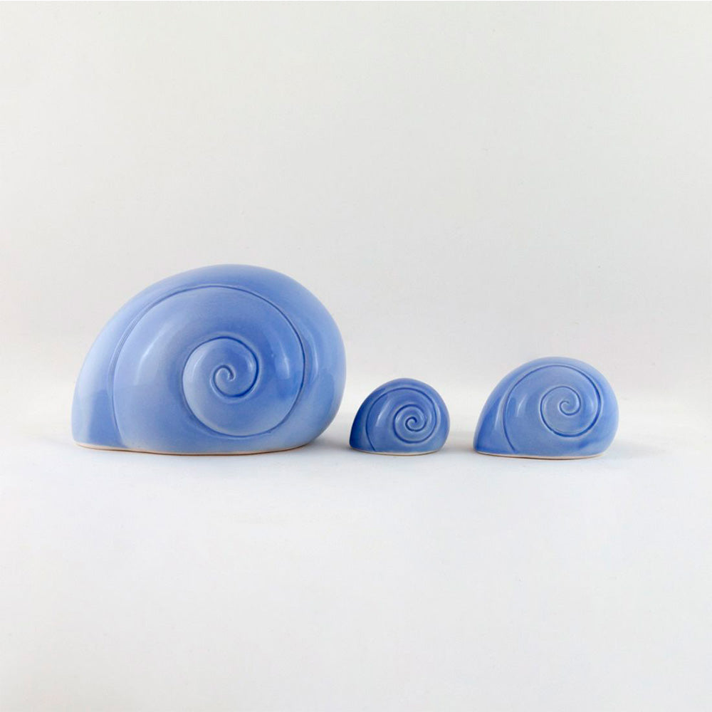 Decorative Snail L Blue