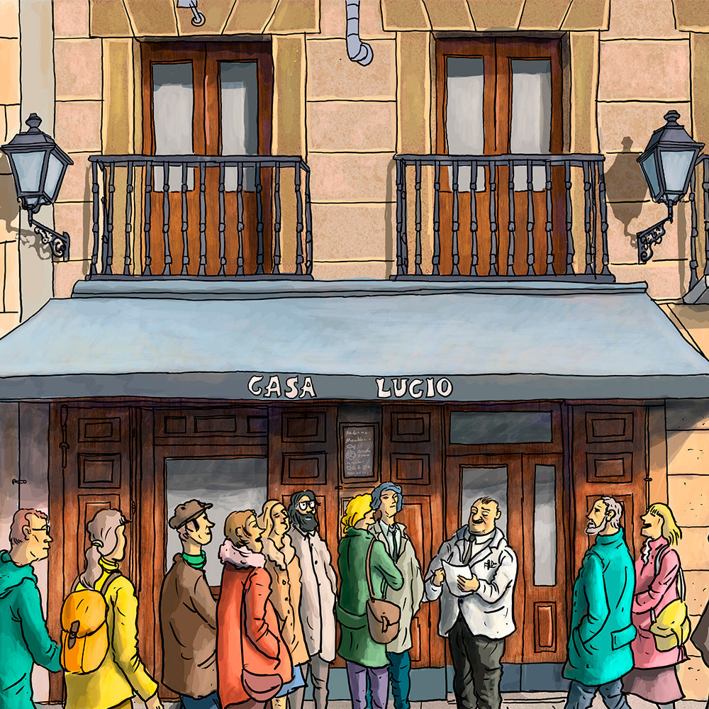 Casa Lucio Impresión Giclée