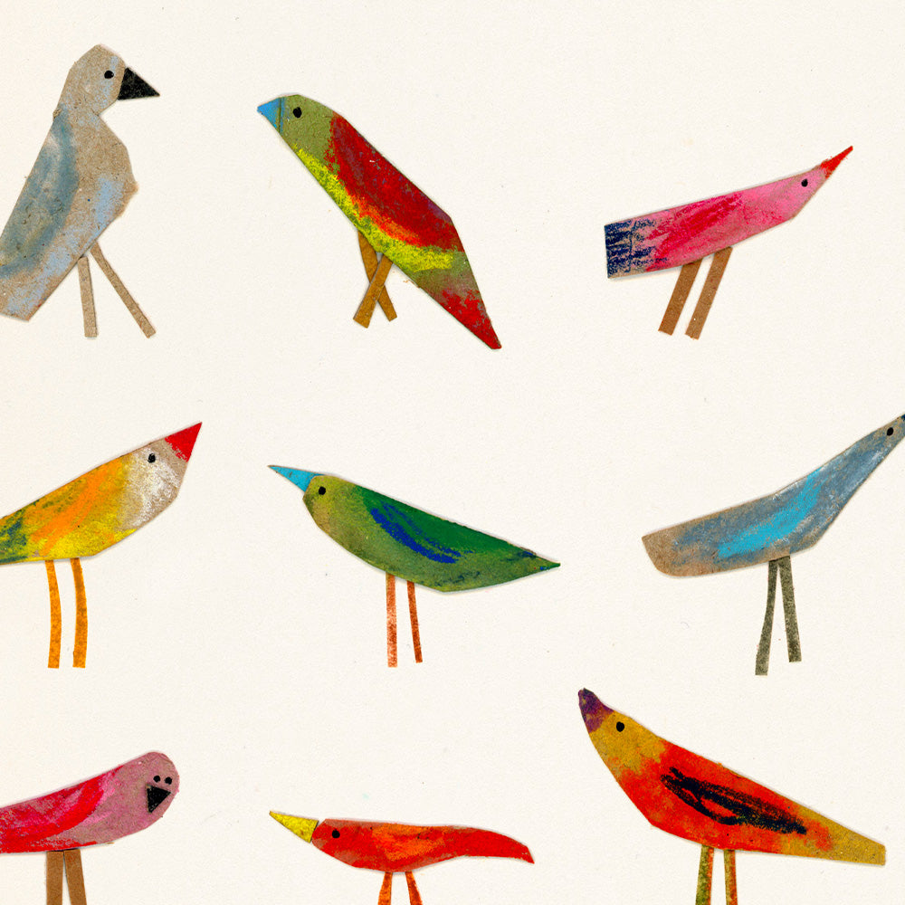 Catalogue D'oiseaux Giclée Print