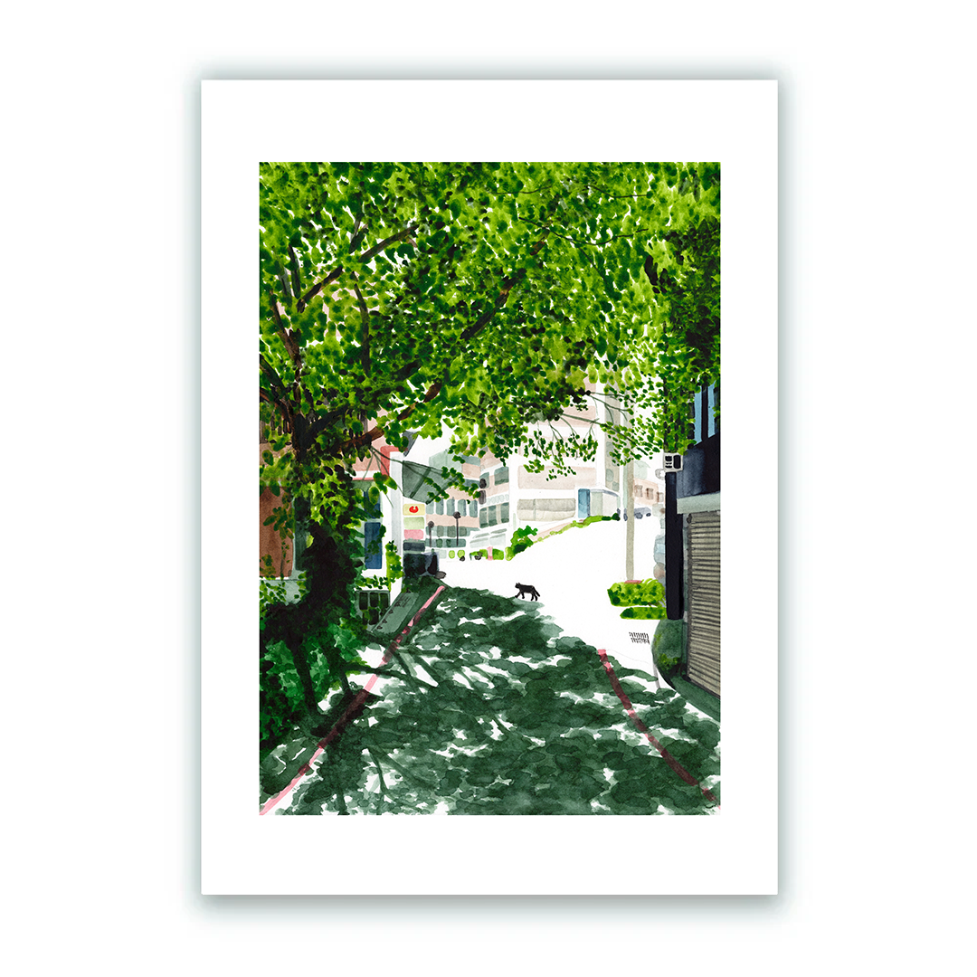 Dappled light Impresión Giclée