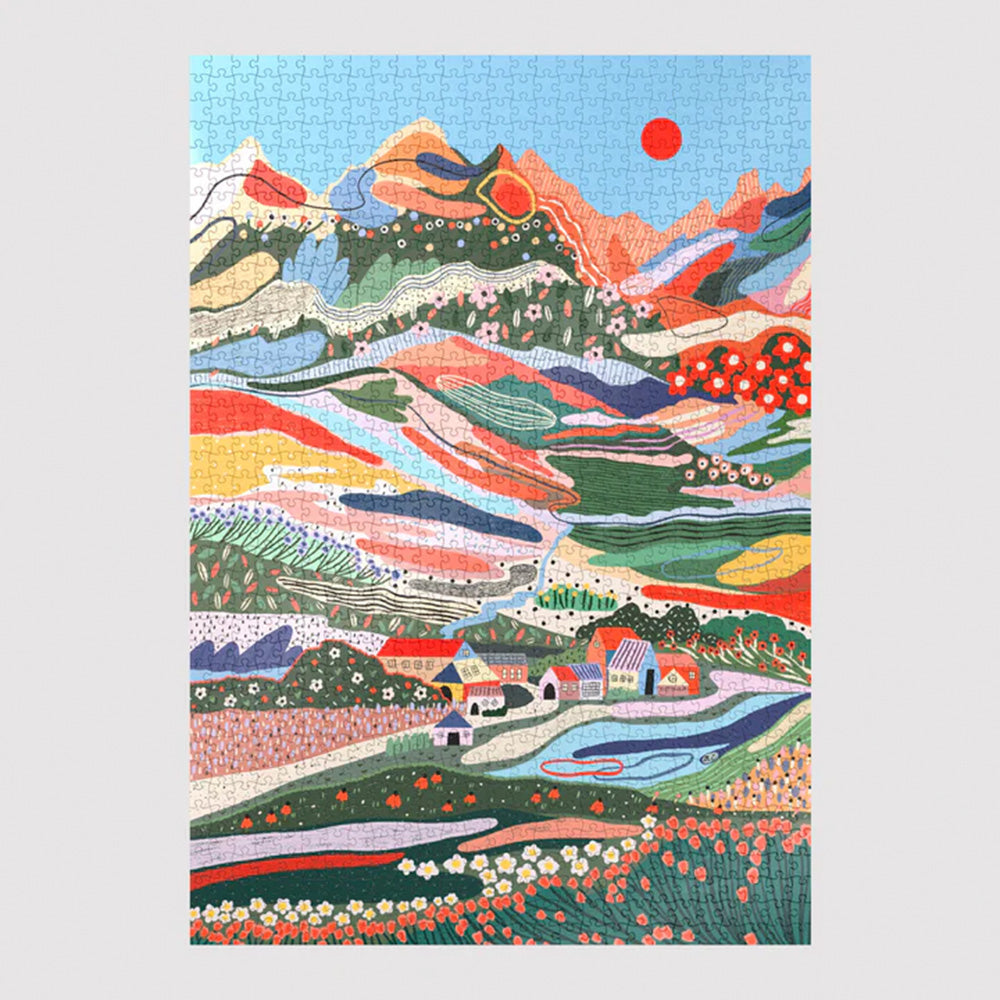 Puzzle A Lovely Place por Marina Ester Castaldo - 1000 Piezas