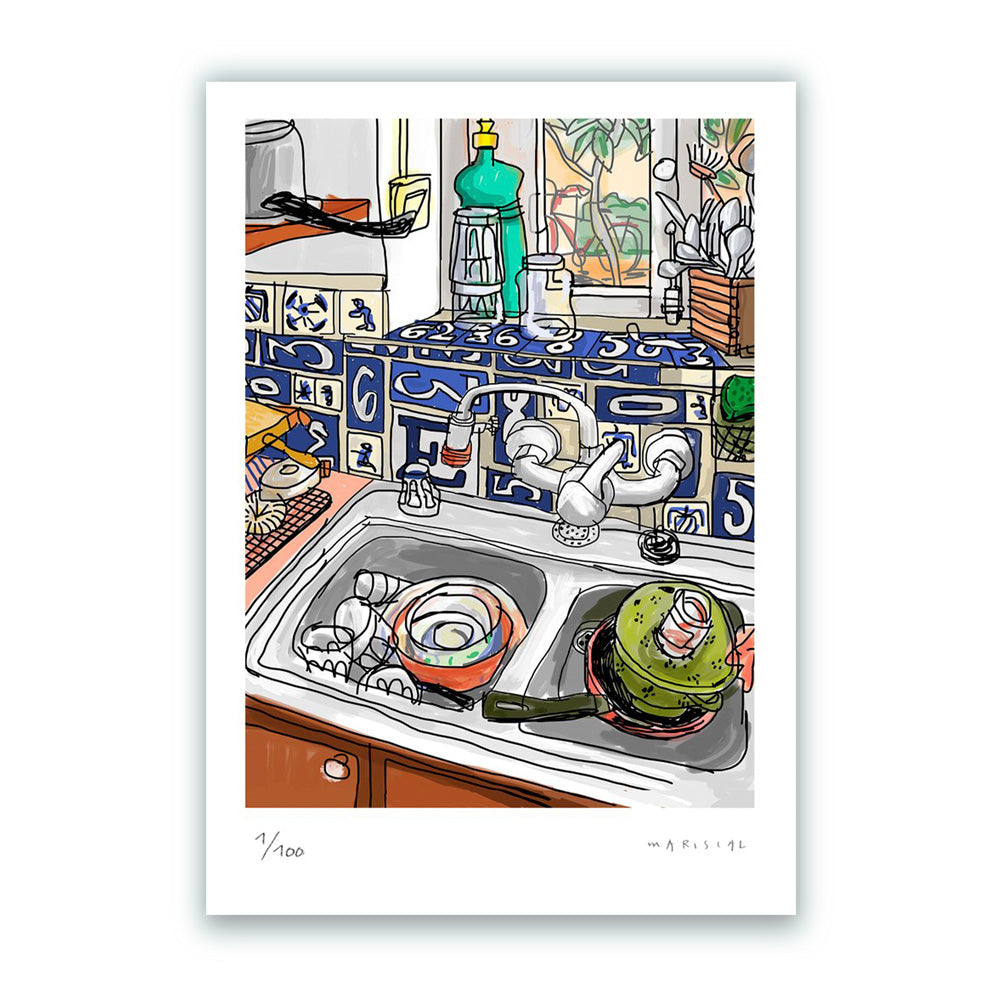 Sink Fine Art Print 50x70