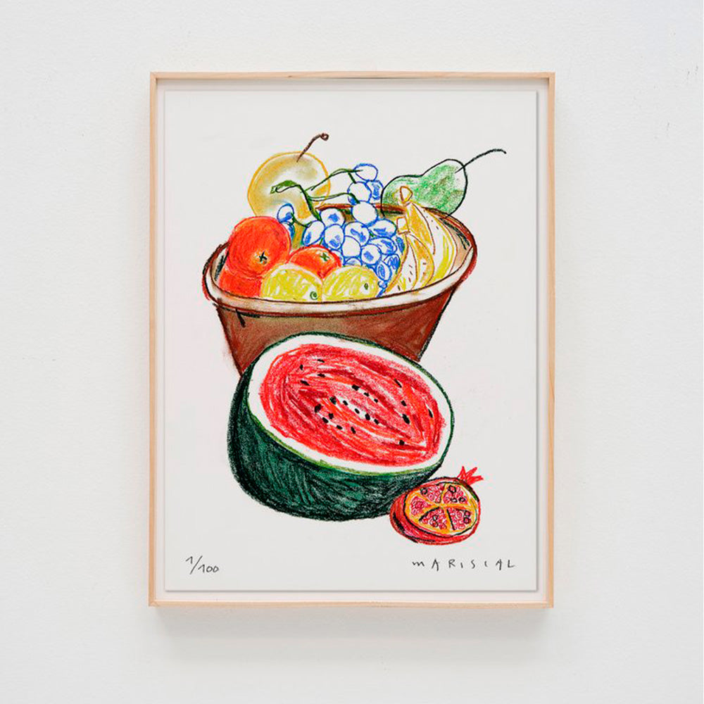 Frutas para Llenar Tartas Fine Art Print 30x40