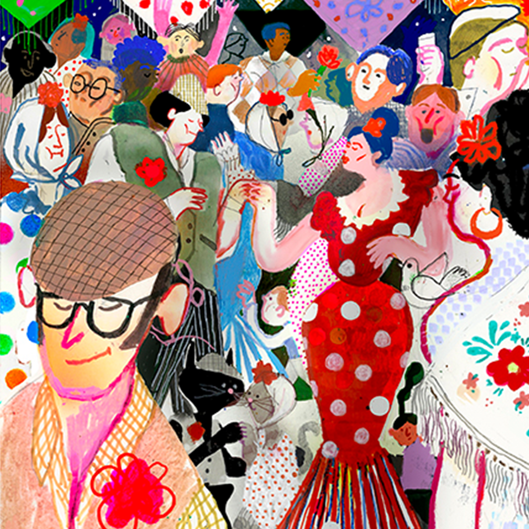 Fiesta de La Paloma Giclée Print