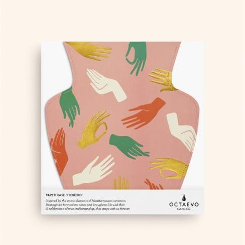 Ceramic Tray Hamsa Pink