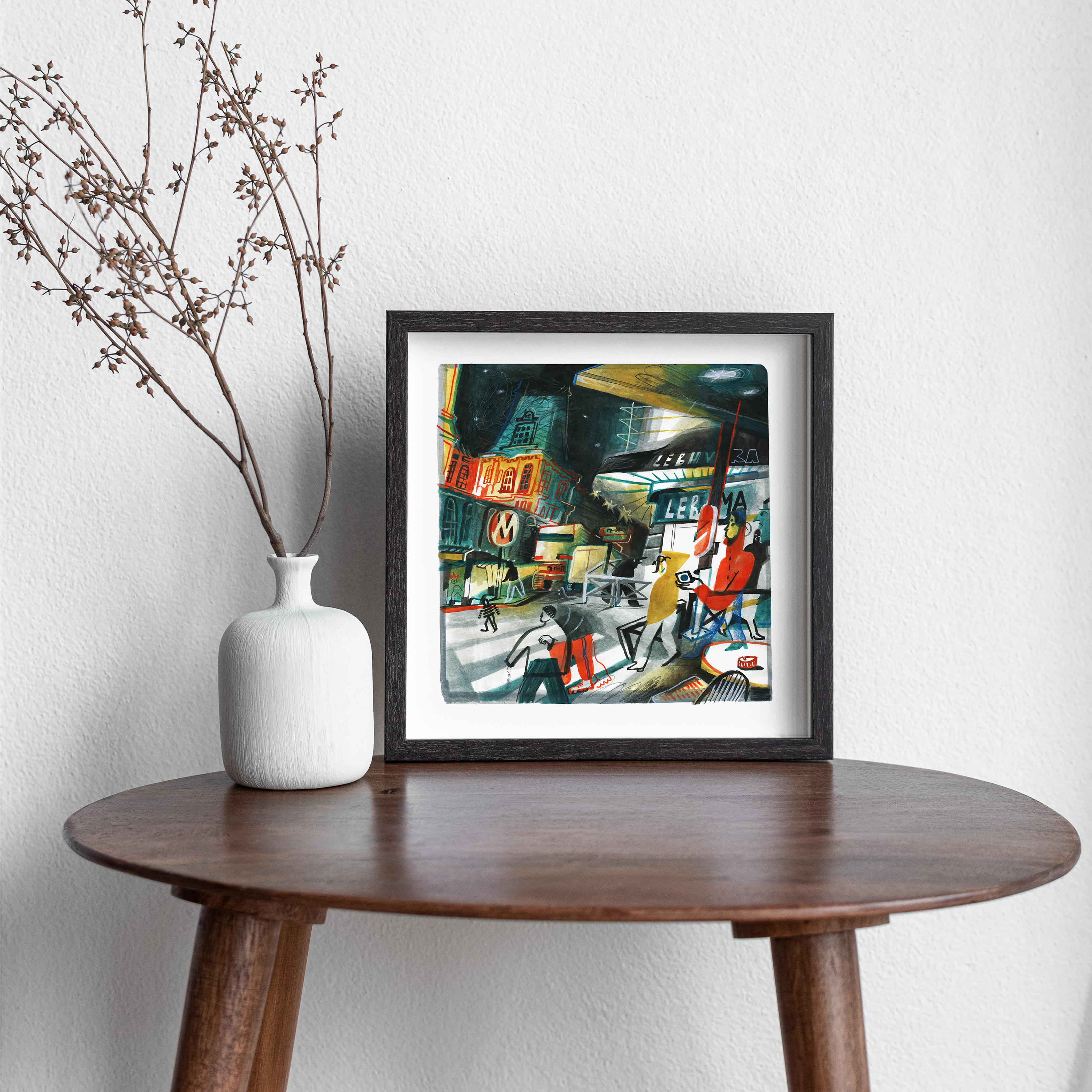 Hôtel de Ville Impresión Giclée